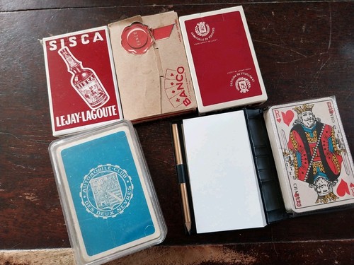 Jeu cartes anciens - anciens, jeux
