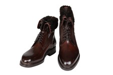 $2000 Santoni Brown Leather