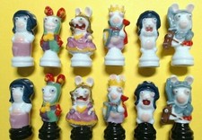 * 12 FEVES  LES ECHECS LAPINS CRETINS  série complète  2020  ..ref. B150