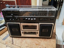 Ancienne Radio Philips Type 22 AR 714 Vintage Hifi Boombox Cassette FM Tape Rare