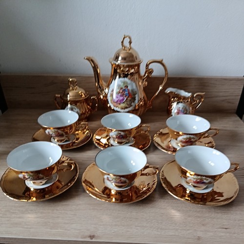 Service café porcelaine - à, en