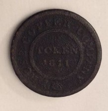 Ancien jeton d'un centime 1811