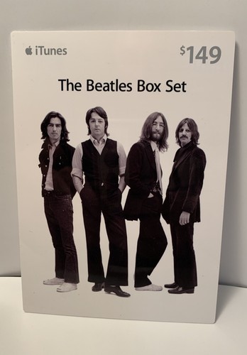 New itunes plastic beatles - new, box