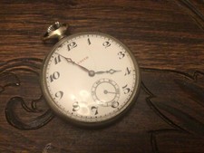 Montre à Gousset Zenith acier vers 1930