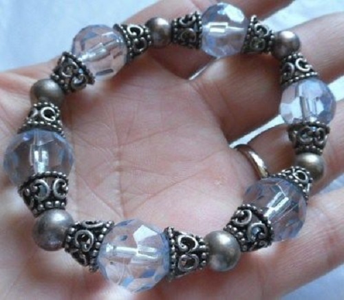 Bracelet couleur argent - bracelet,