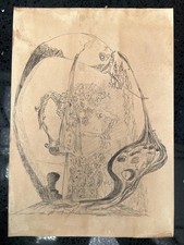 Salvador Dali Dessin sur