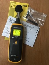 Sonomètre Chauvin Arnoux CA832 utilisé pour mesure chaine HiFi