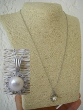 collier chaine 50cm pendentif