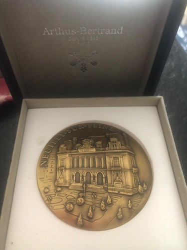 Médaille bronze ville - médaille,