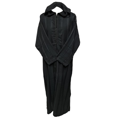 Homme noir rayé marocain - noir,