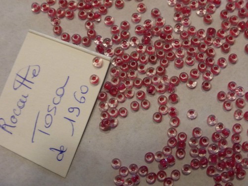 Lot 1400 perle rocaille tosca - lot,