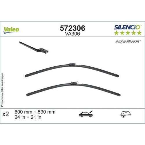 Balai essuie glace valeo - balai,