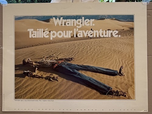 Affiche publicitaire originale - publicitaire,