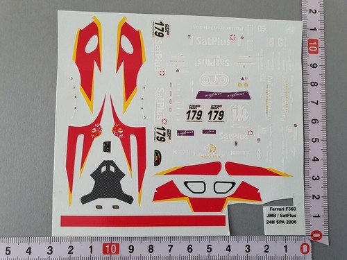 Decals ferrari f360 - ferrari,