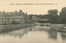 CPA 78 - Dampierre - le château et le pont du jardin français