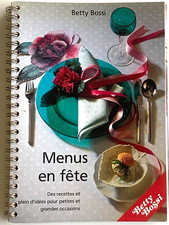 Menus en Fête - Betty Bossi (livre de recettes)