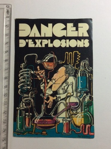 Autocollant danger - autocollant,