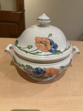 Ancien Légumier Soupière Villeroy Et Boch Amapola Vintage Fleurs ? 