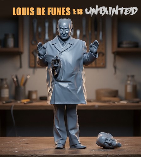 Figurine louis de funes - 1/18,