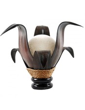 Lampe Fleur en Feuilles de