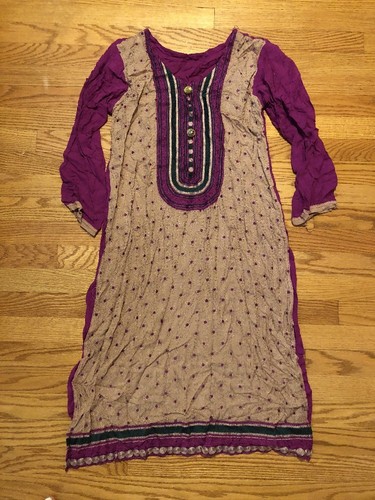 Naqui india embroidery dress - naqui,