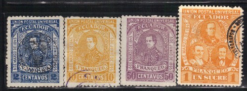 Equateur 1896 yvert 75 - yvert,