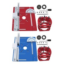 Table de routeur, plaque