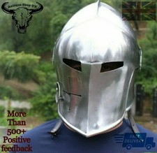 Casque médiéval barbuta - médiéval,
