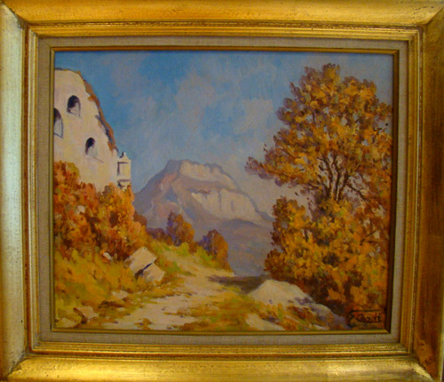 Signée florent chadé - florent, huile