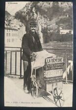 Carte postale l'Ariège Foix marchand de journaux N° 159 cécodi reproduction