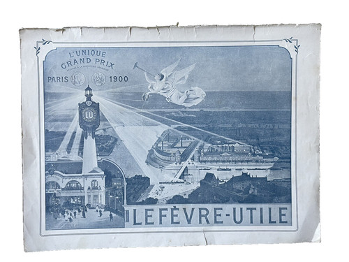 Publicité lefèvre utile - lu,
