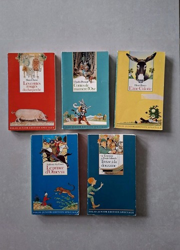 Lot livres folio junior - de,