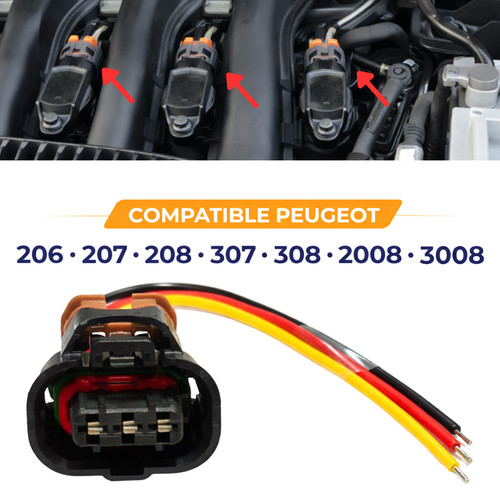 Connecteur faisceau bobine - connecteur,