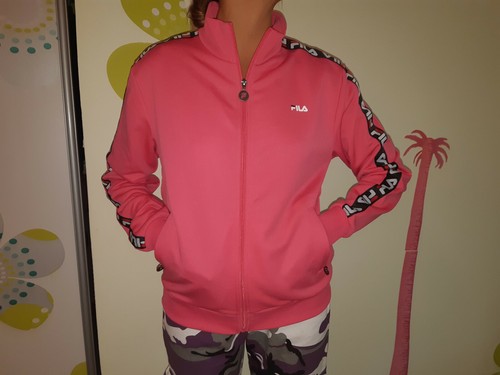 Veste zippée fila rose - veste,