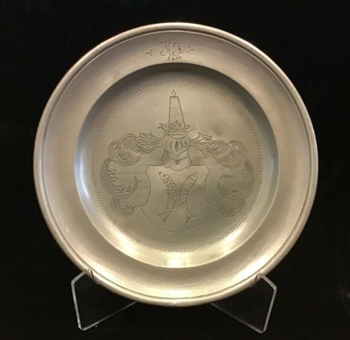 Fein zinn pewter plate - zinn,