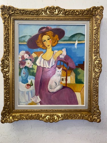Tableau isaac kaplan 46x38 - isaac,