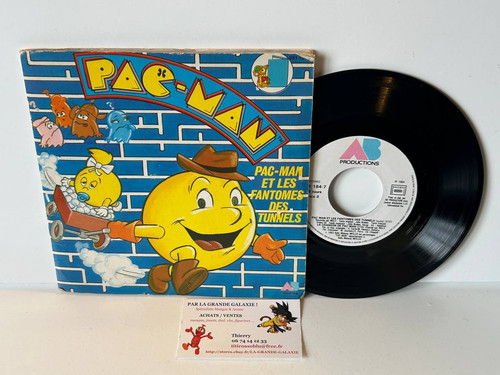 45t livre disque pac man - 45t,