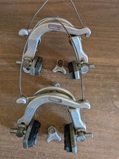 Paire de étrier de frein aluminium vélo ancien vintage marque - RACER