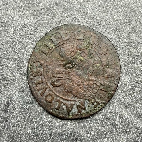 Louis xiii 1635 - louis, denier