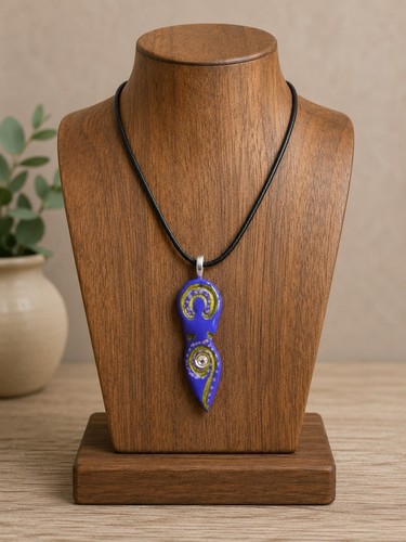 Pendentif bohème argile - en,