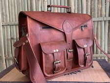 Homme Cuir Vintage Messager