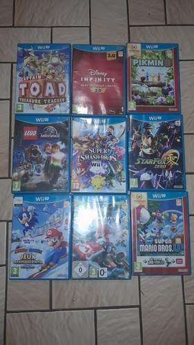 Nintendo wii lot 9 - de, jeux