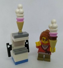 Lego City Minifigurine Fille Pull Rouge Glace 60201