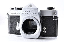 Boîtier pour appareil photo argentique Pentax Spotmatic SP argent [en l'état]...