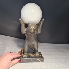 ? Lampe ours Art Déco signée Irénée ROCHARD