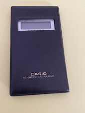 scientific calculator casio fx-8100 vintage for parts / pour pièces détachées