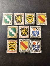 TIMBRE FRANCE OCCUPATION ZONE