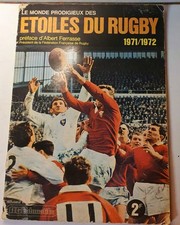 Le Monde Prodigieux des Etoiles du Rugby AGEducatif 1971 Album Vignette Complet