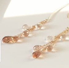 boucle d'oreille champagne