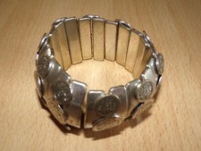 Petit bracelet métal argenté